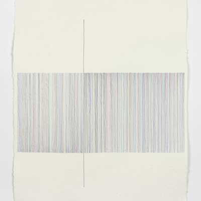 215 Dice Rolls and 1 Fixed Line
2020
Penna a sfera su carta / Ballpoint pen on paper
42×30 cm
