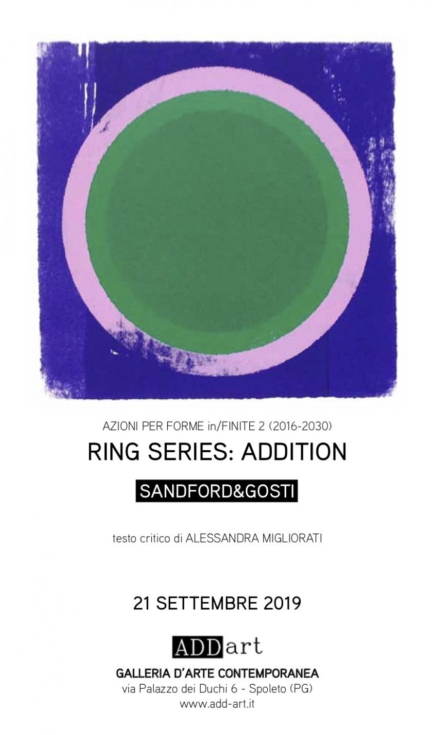 Ring series: Addition _ Sandford&Gosti