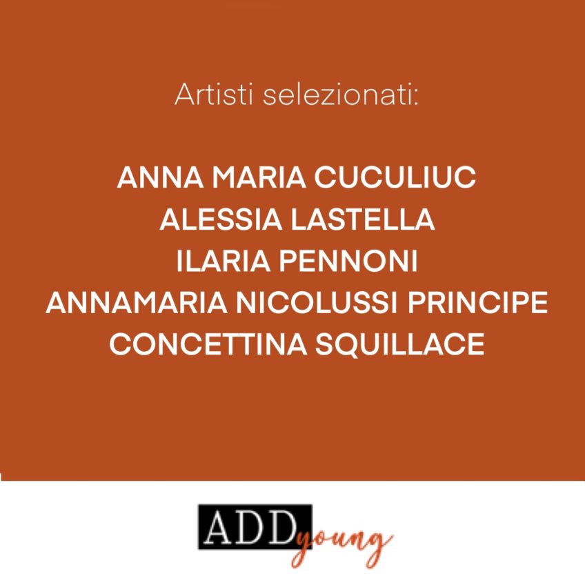 Ecco gli artisti selezionati per ADDyoung!!